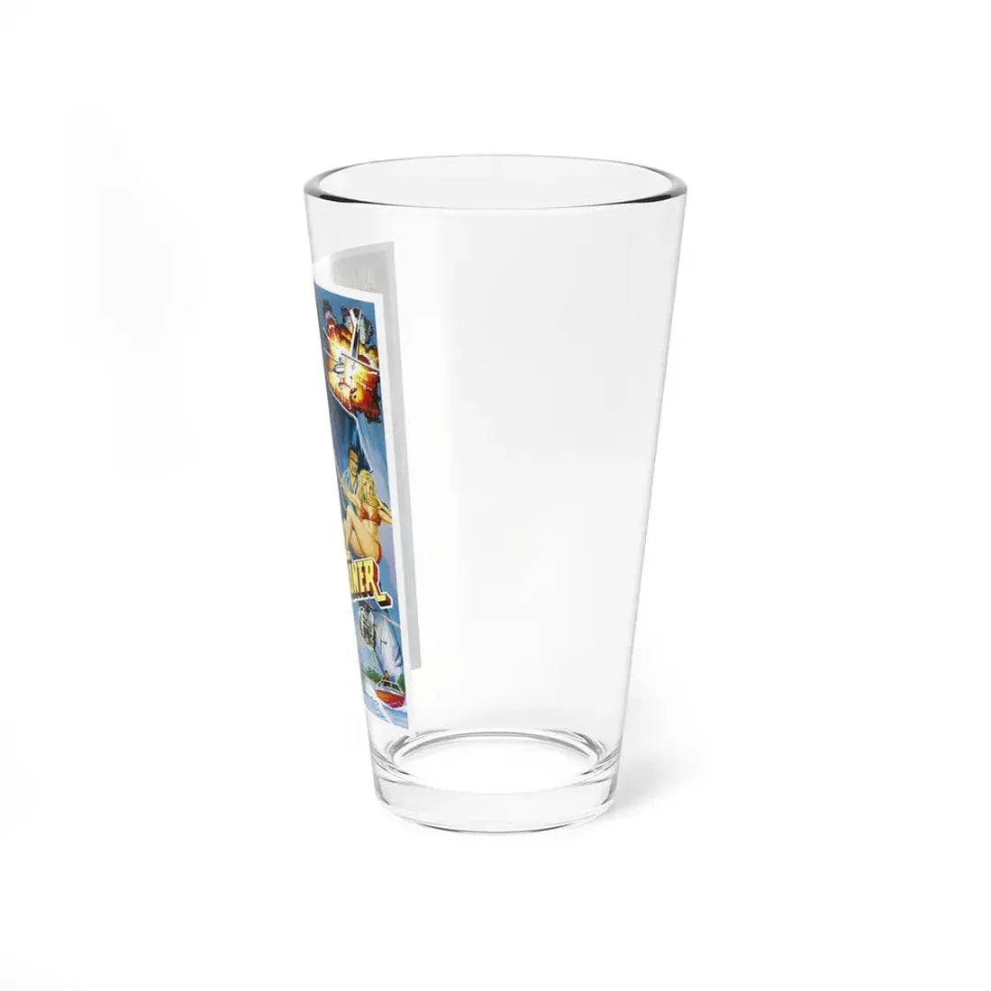 THE ONE ARMED EXECUTIONER 1981 Movie Poster - Pint Glass 16oz - Go Mug Yourself