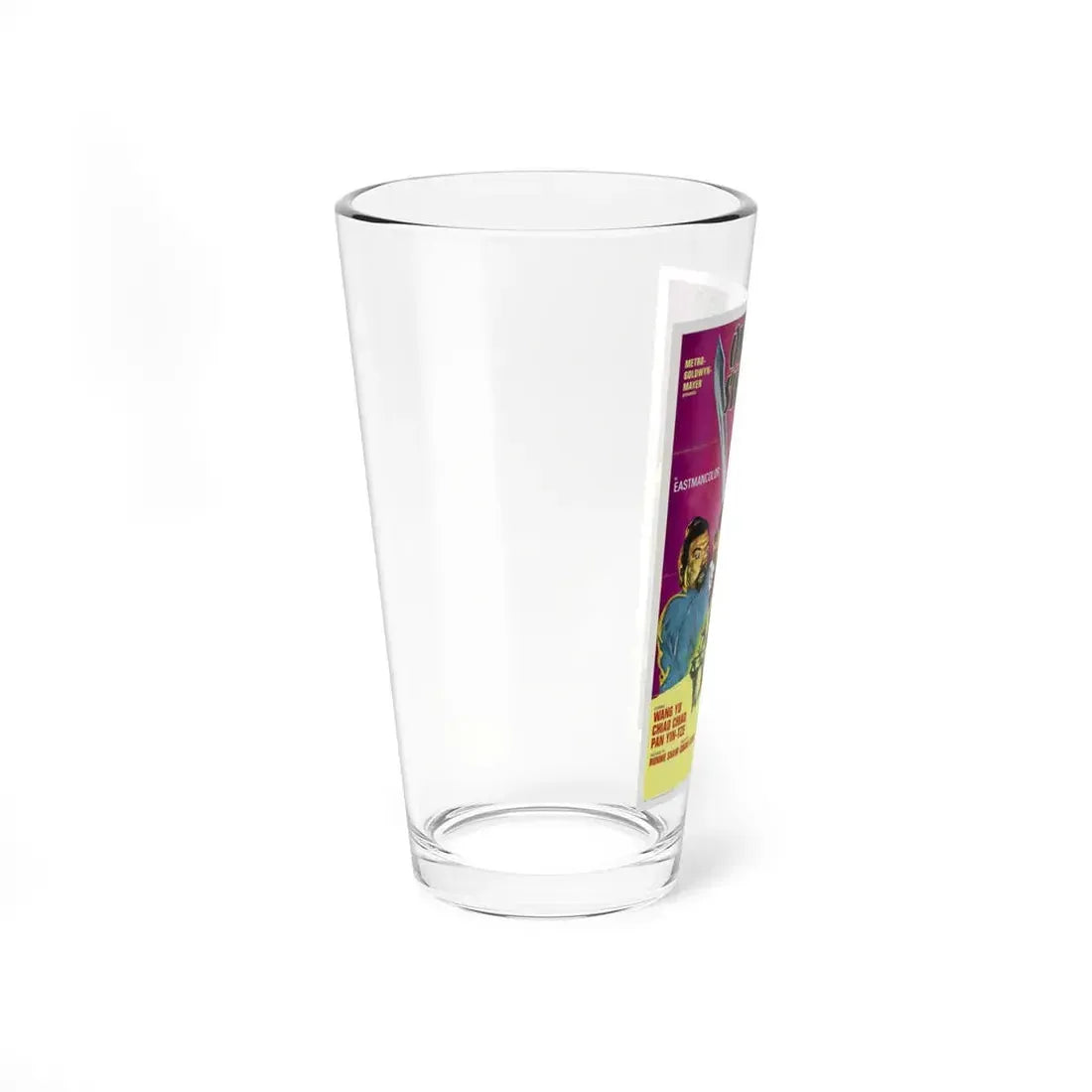 THE ONE-ARMED SWORDSMAN 1967 Movie Poster - Pint Glass 16oz - Go Mug Yourself