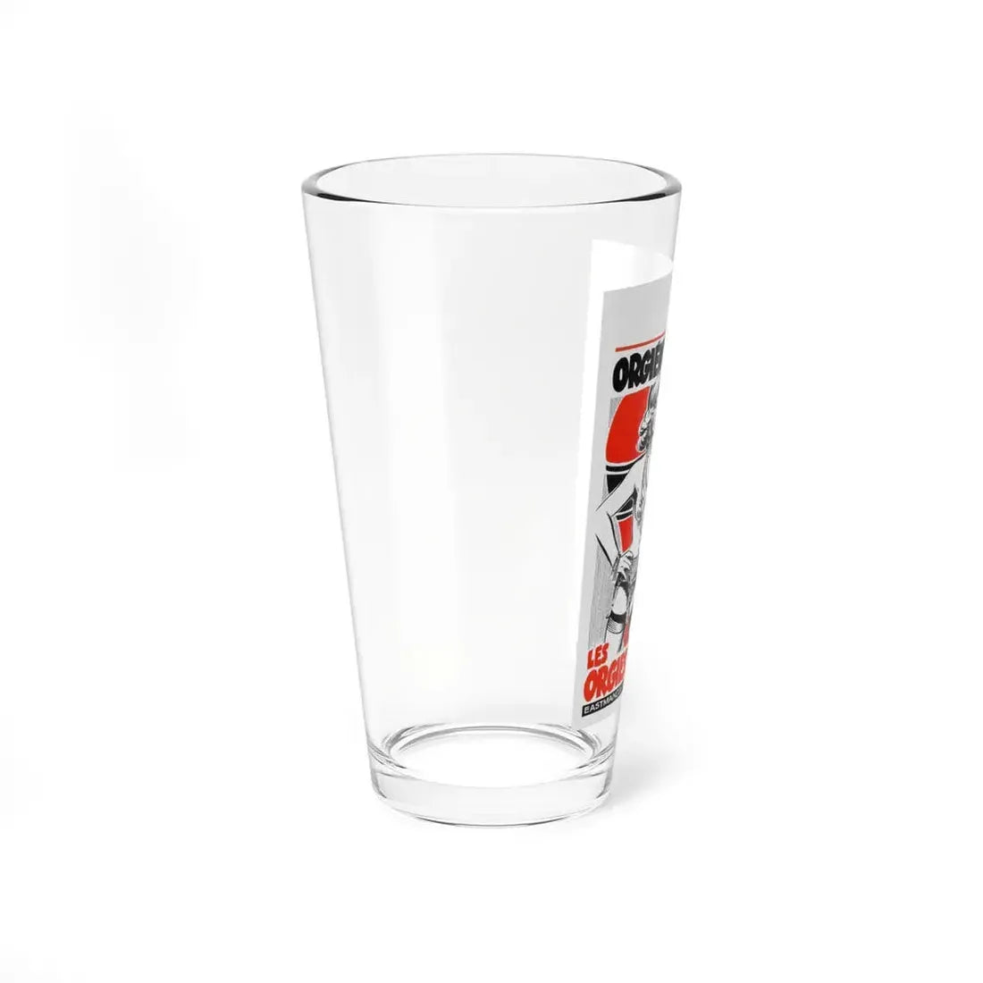 THE ORGIES OF THE GESTAPO (BELGIAN) 1977 Movie Poster - Pint Glass 16oz - Go Mug Yourself