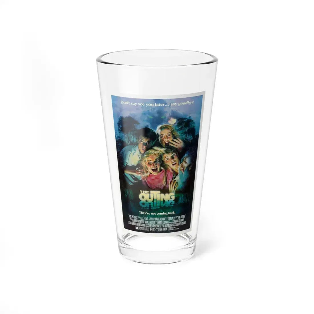 THE OUTING (THE LAMP) 1987 Movie Poster - Pint Glass 16oz 16oz - Go Mug Yourself