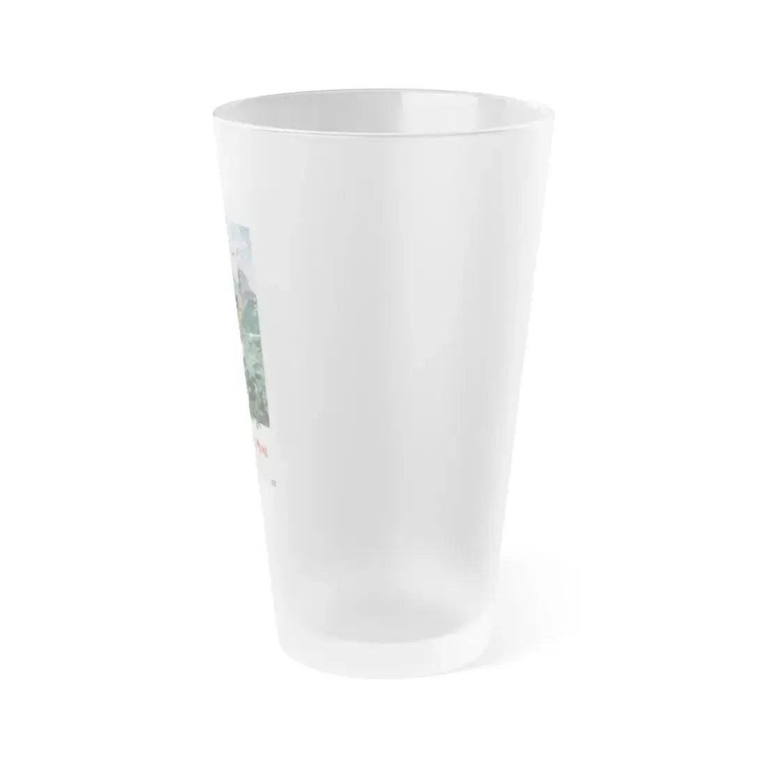 THE PARK IS MINE 1985 Movie Poster - Frosted Pint Glass 16oz - Go Mug Yourself