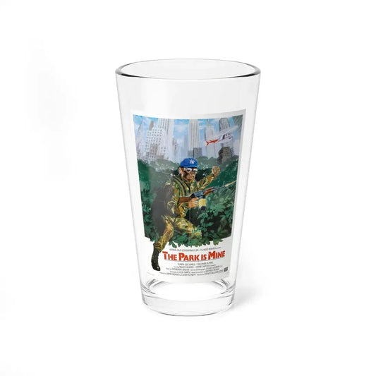 THE PARK IS MINE 1985 Movie Poster - Pint Glass 16oz 16oz - Go Mug Yourself
