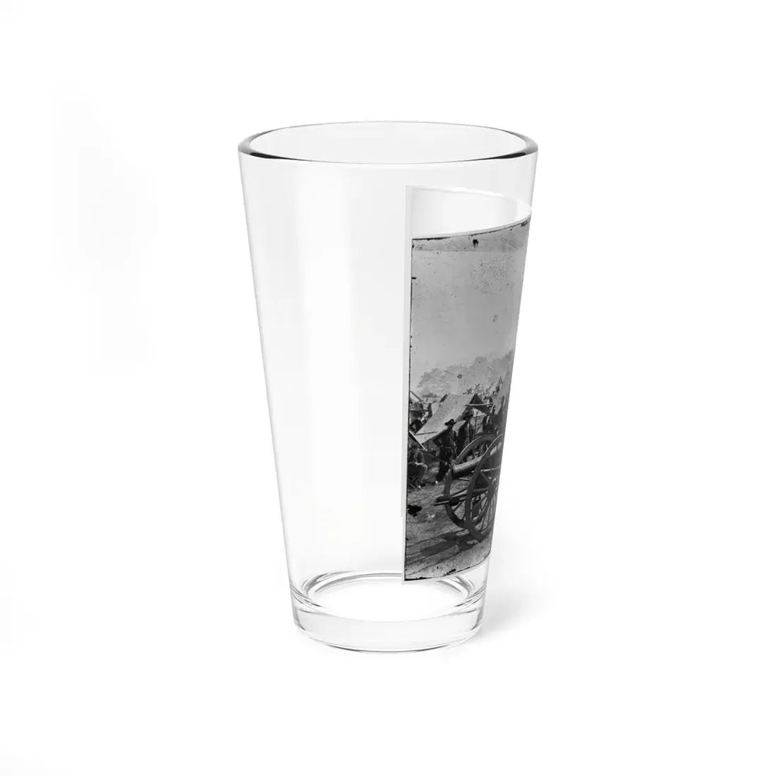 The Peninsula, Va. A 12-Pdr. Howitzer Gun Captured By Butterfield's Brigade Near Hanover Court House, May 27, 1862 (U.S. Civil War) Pint Glass 16oz - Go Mug Yourself