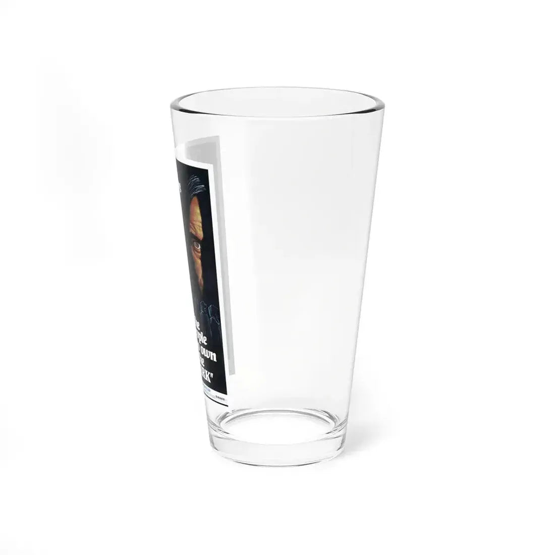THE PEOPLE WHO OWN THE DARK 1976 Movie Poster - Pint Glass 16oz - Go Mug Yourself