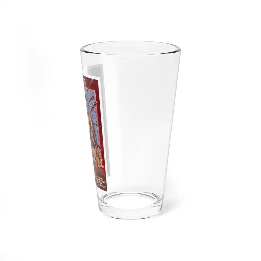 THE PERILS OF GWENDOLINE IN THE LAND OF THE YIK YAK 1984 Movie Poster - Pint Glass 16oz - Go Mug Yourself