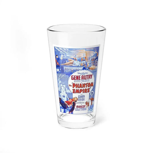 THE PHANTOM EMPIRE 1935 Movie Poster - Pint Glass 16oz 16oz - Go Mug Yourself