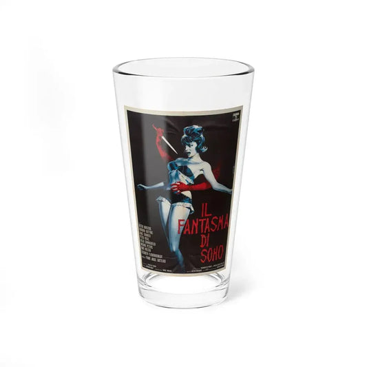 THE PHANTOM OF SOHO 1964 Movie Poster - Pint Glass 16oz 16oz - Go Mug Yourself