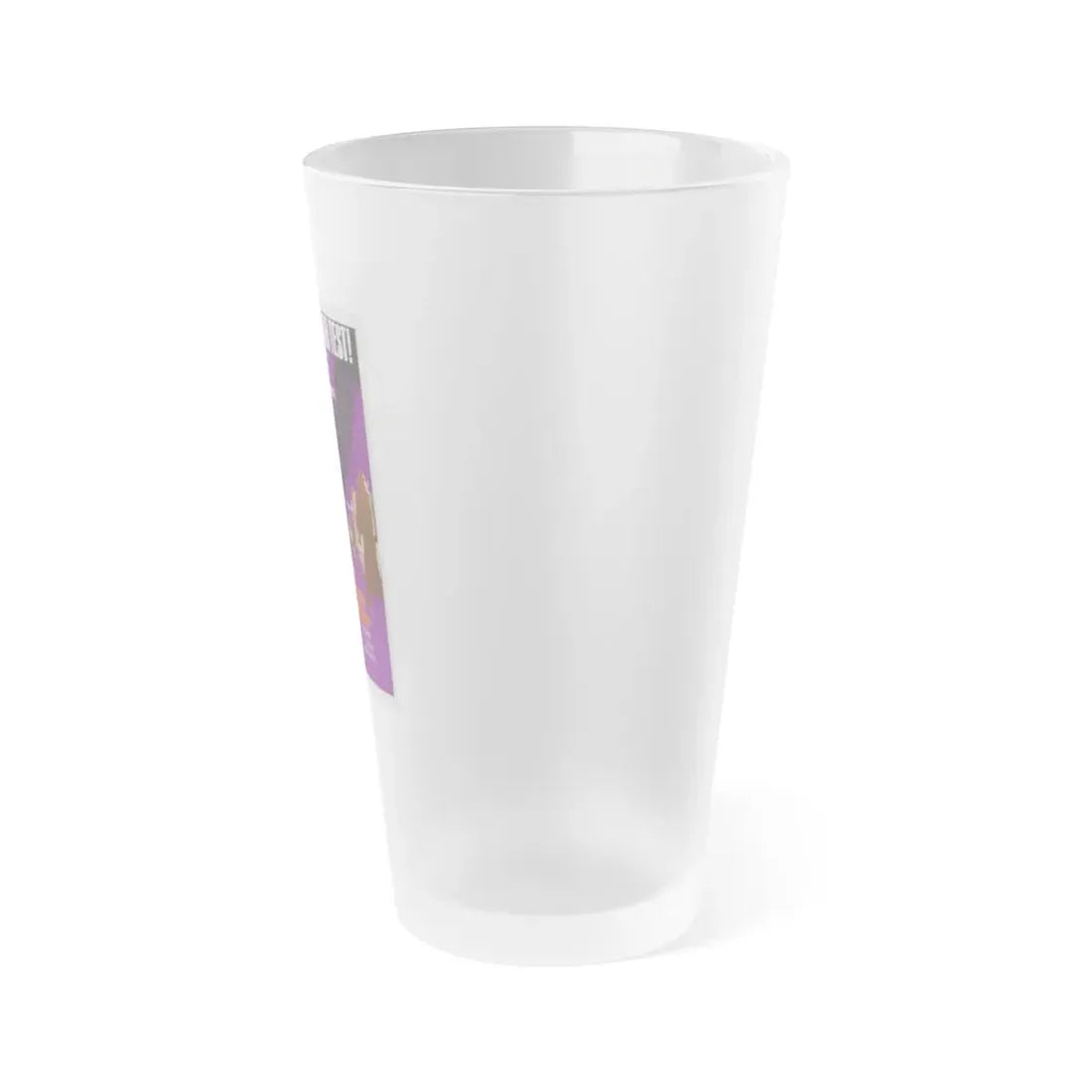 THE PHANTOM OF SOHO + THE MONSTER OF LONDON CITY 1964 Movie Poster - Frosted Pint Glass 16oz - Go Mug Yourself