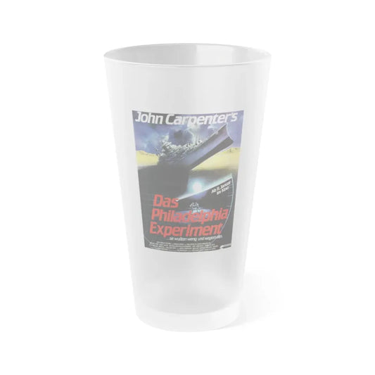 THE PHILADELPHIA EXPERIMENT (GERMAN) 2 1984 Movie Poster - Frosted Pint Glass 16oz Default Title - Go Mug Yourself