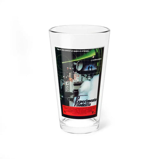 THE PHILADELPHIA EXPERIMENT (SPANISH) 1984 Movie Poster - Pint Glass 16oz 16oz - Go Mug Yourself