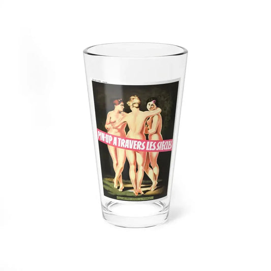 THE PINUPS OVER THE CENTURIES 1981 Movie Poster - Pint Glass 16oz 16oz - Go Mug Yourself