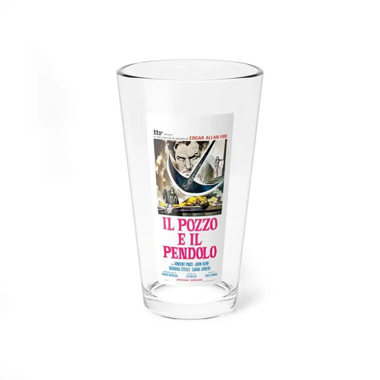 THE PIT AND THE PENDULUM (ITALIAN) 1961 Movie Poster - Pint Glass 16oz 16oz - Go Mug Yourself