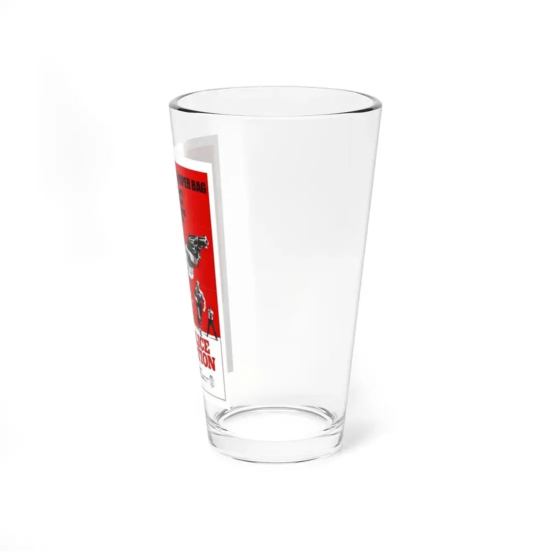 THE POLICE CONNECTION (THE MAD BOMBER) 1973 Movie Poster - Pint Glass 16oz - Go Mug Yourself