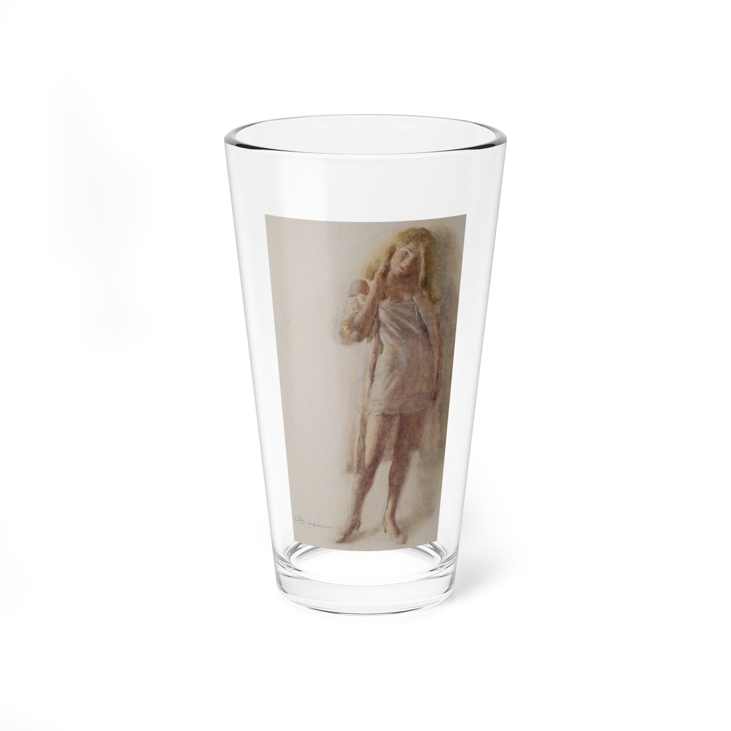 The Postman Always Rings Twice, paperback cover study - Pint Glass 16oz-16oz-Go Mug Yourself