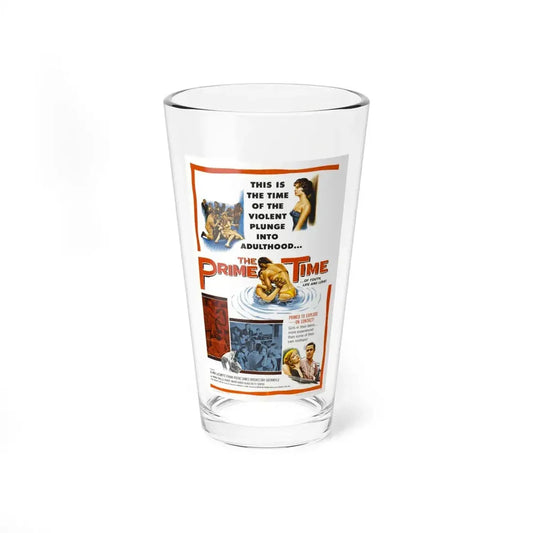 THE PRIME TIME 1960 Movie Poster - Pint Glass 16oz 16oz - Go Mug Yourself