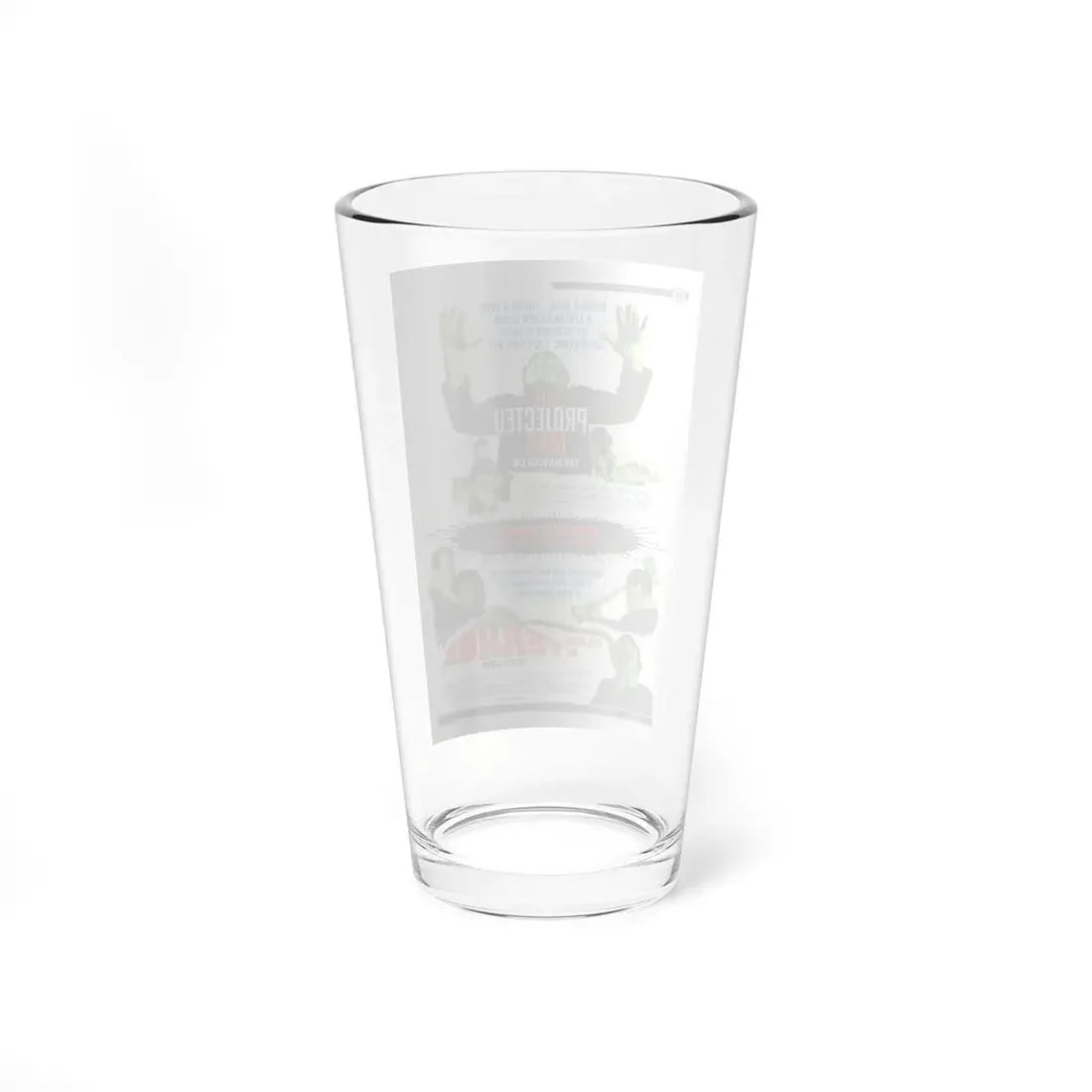 THE PROJECTED MAN + ISLAND OF TERROR 1966 Movie Poster - Pint Glass 16oz - Go Mug Yourself