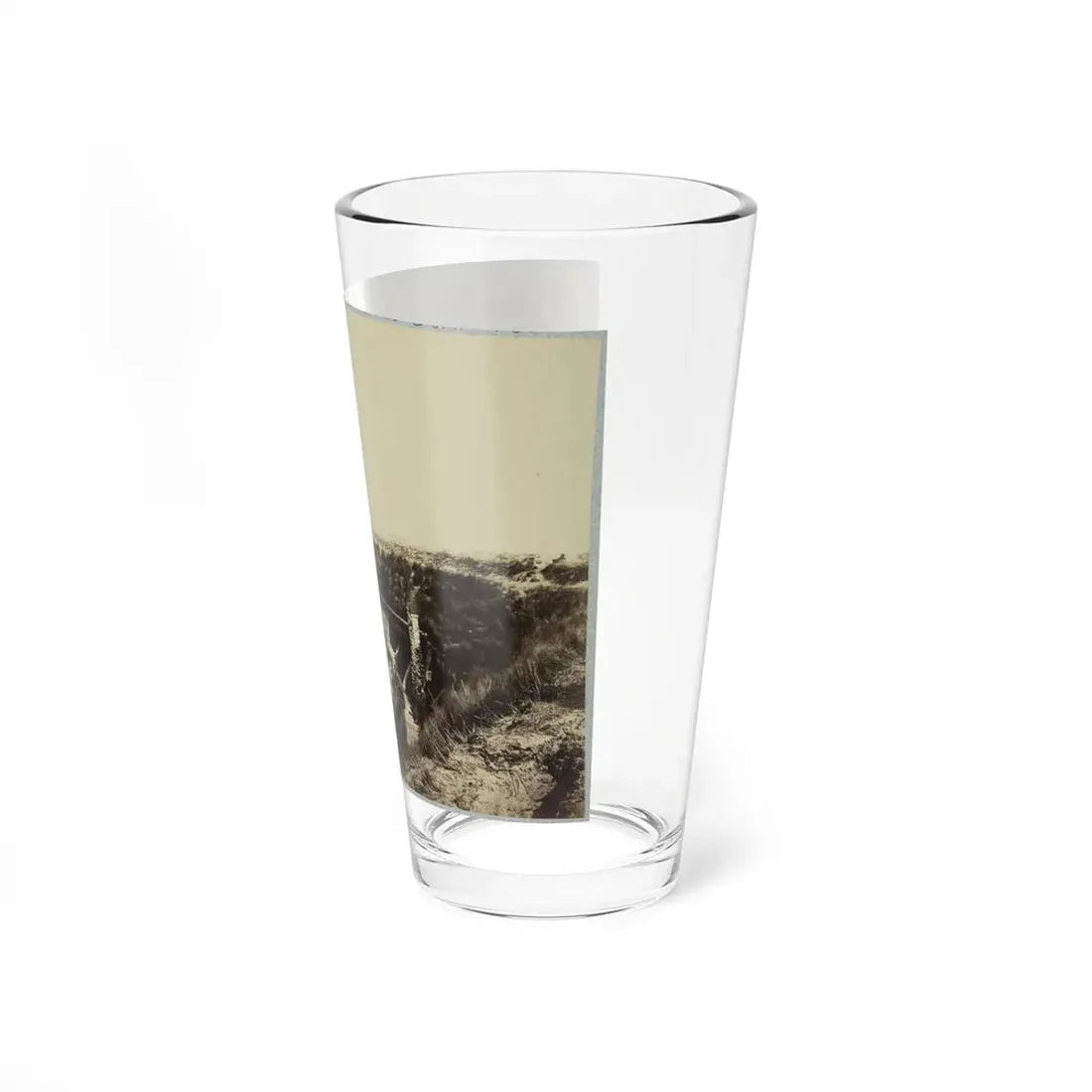 The Pulpit , Fort Fisher, N.C. (U.S. Civil War) Pint Glass 16oz - Go Mug Yourself