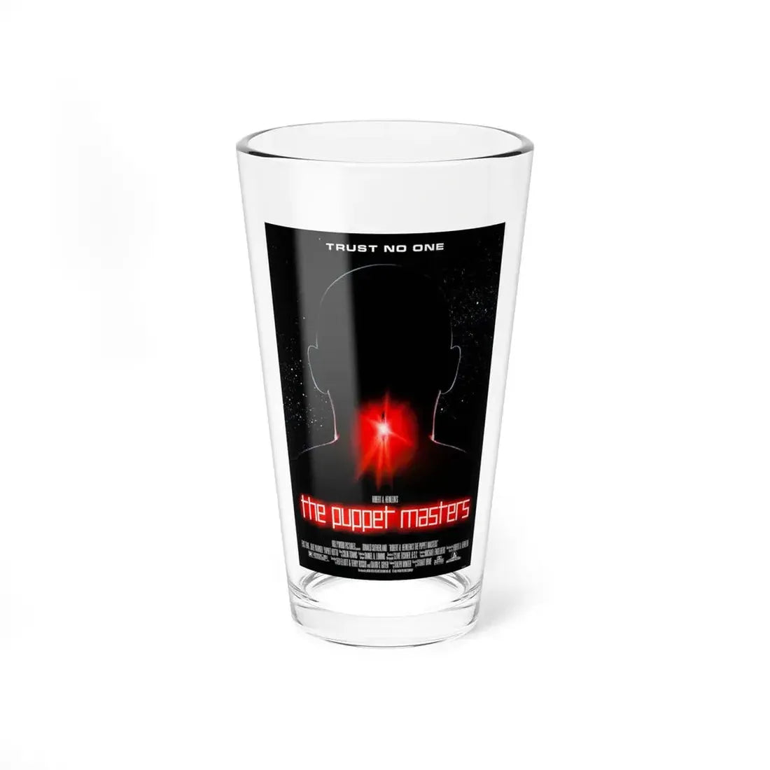 THE PUPPET MASTERS 1994 Movie Poster - Pint Glass 16oz 16oz - Go Mug Yourself
