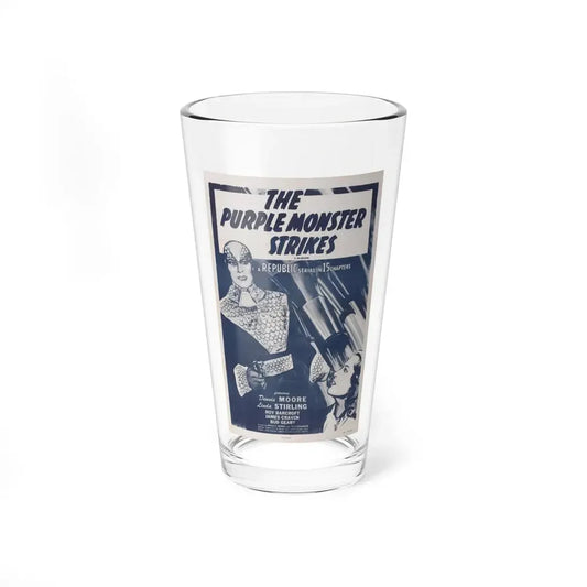 THE PURPLE MONSTER STRIKES 1945 Movie Poster - Pint Glass 16oz 16oz - Go Mug Yourself