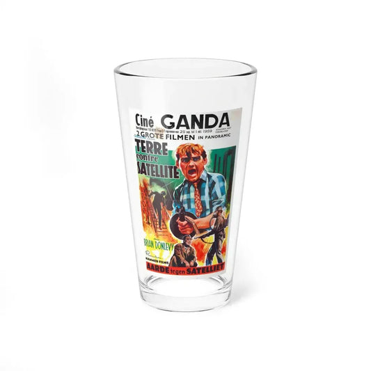 THE QUATERMASS EXPERIMENT (BELGIAN) 2 1955 Movie Poster - Pint Glass 16oz 16oz - Go Mug Yourself