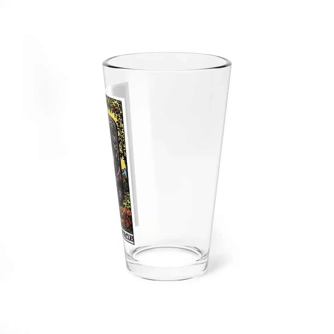 The Queen of Pentacles (Tarot Card) Pint Glass 16oz - Go Mug Yourself