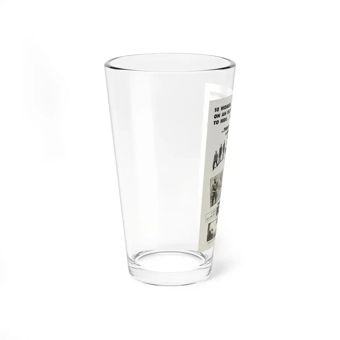 THE RAPE (AMOK) 1963 Movie Poster - Pint Glass 16oz - Go Mug Yourself