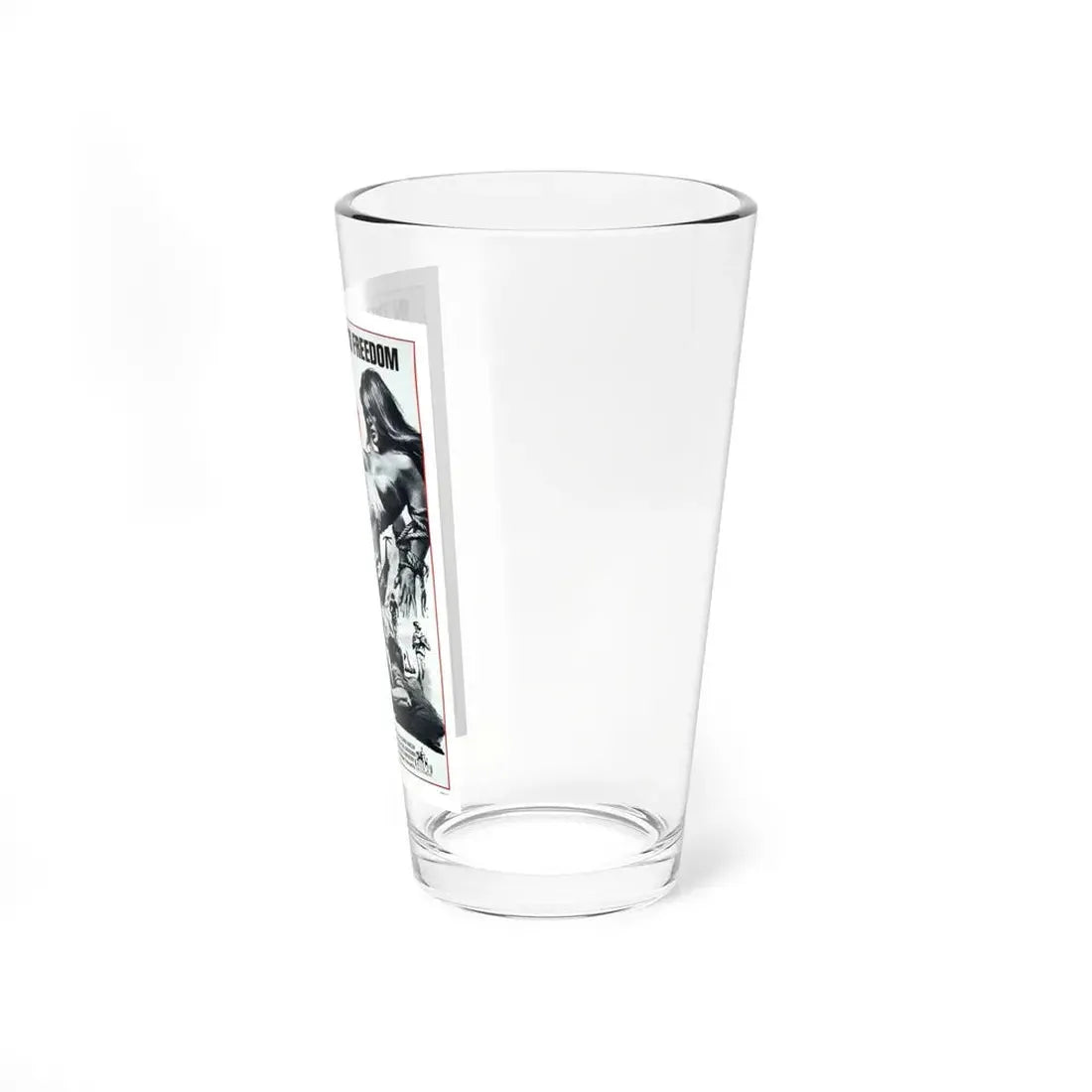 THE RAVAGED 1971 Movie Poster - Pint Glass 16oz - Go Mug Yourself