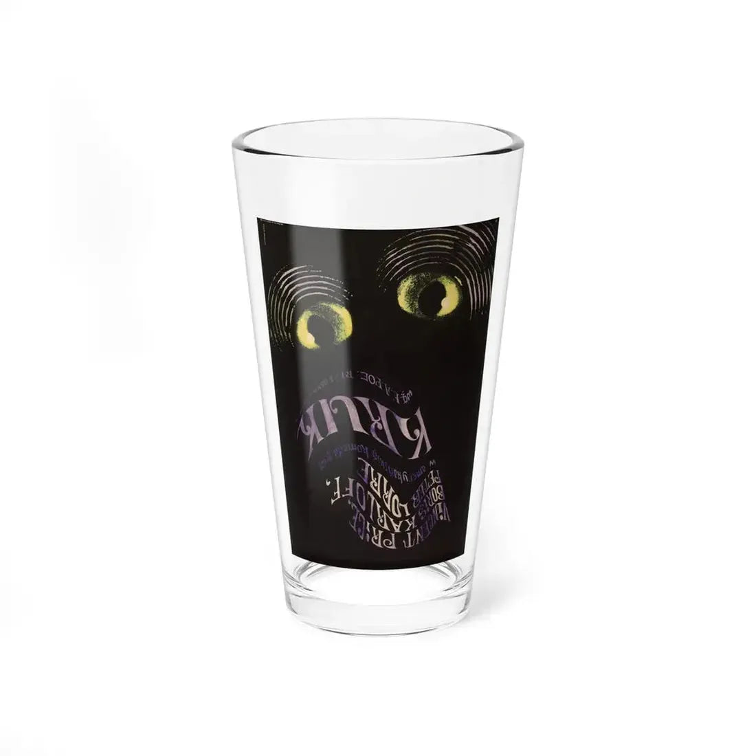 THE RAVEN (POLISH) 1963 Movie Poster - Pint Glass 16oz 16oz - Go Mug Yourself