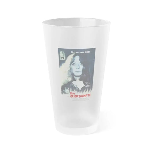 THE REINCARNATE 1971 Movie Poster - Frosted Pint Glass 16oz Default Title - Go Mug Yourself