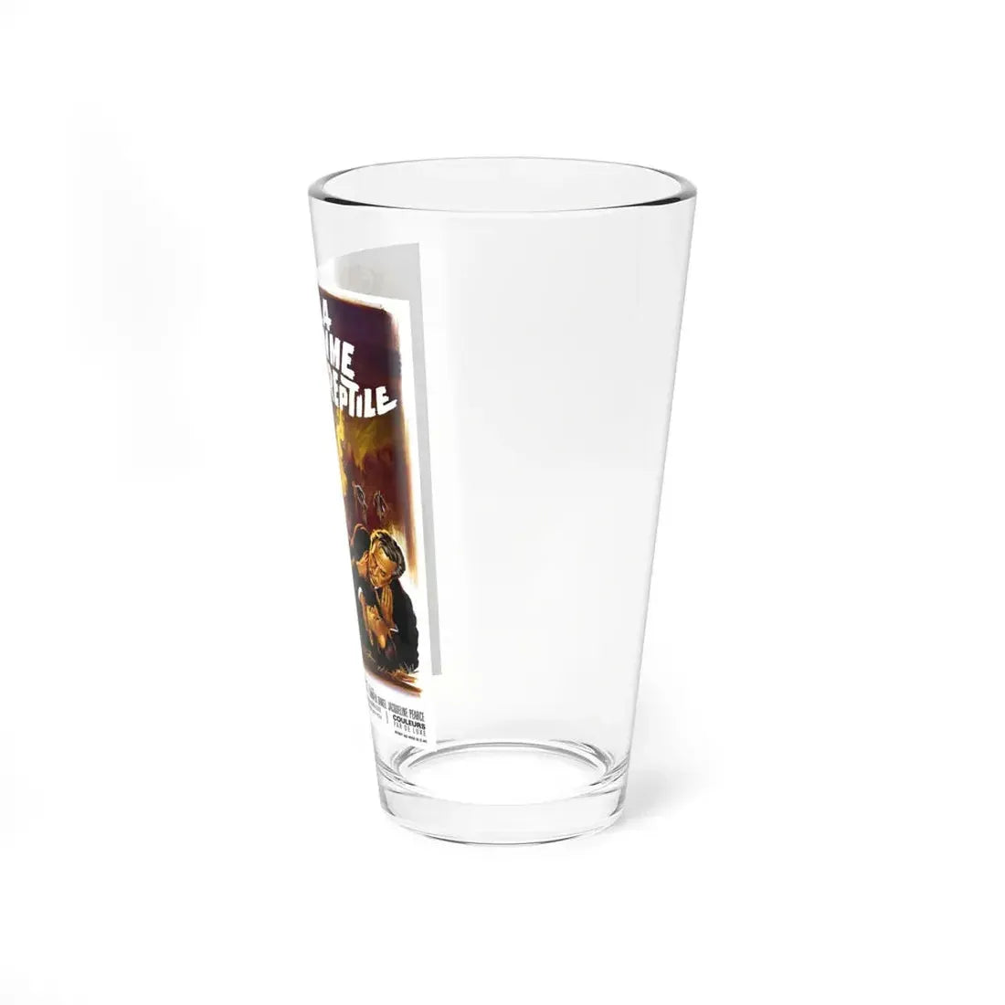 THE REPTILE (FRENCH) 1966 Movie Poster - Pint Glass 16oz - Go Mug Yourself