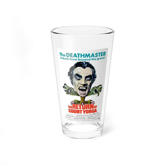 THE RETURN OF COUNT YORGA 1971 Movie Poster - Pint Glass 16oz 16oz - Go Mug Yourself