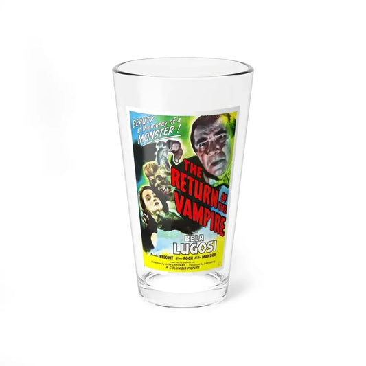 THE RETURN OF THE VAMPIRE (3) 1943 Movie Poster - Pint Glass 16oz 16oz - Go Mug Yourself