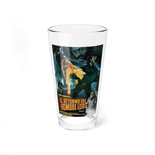 THE RETURN OF THE WOLF MAN 1957 Movie Poster - Pint Glass 16oz 16oz - Go Mug Yourself