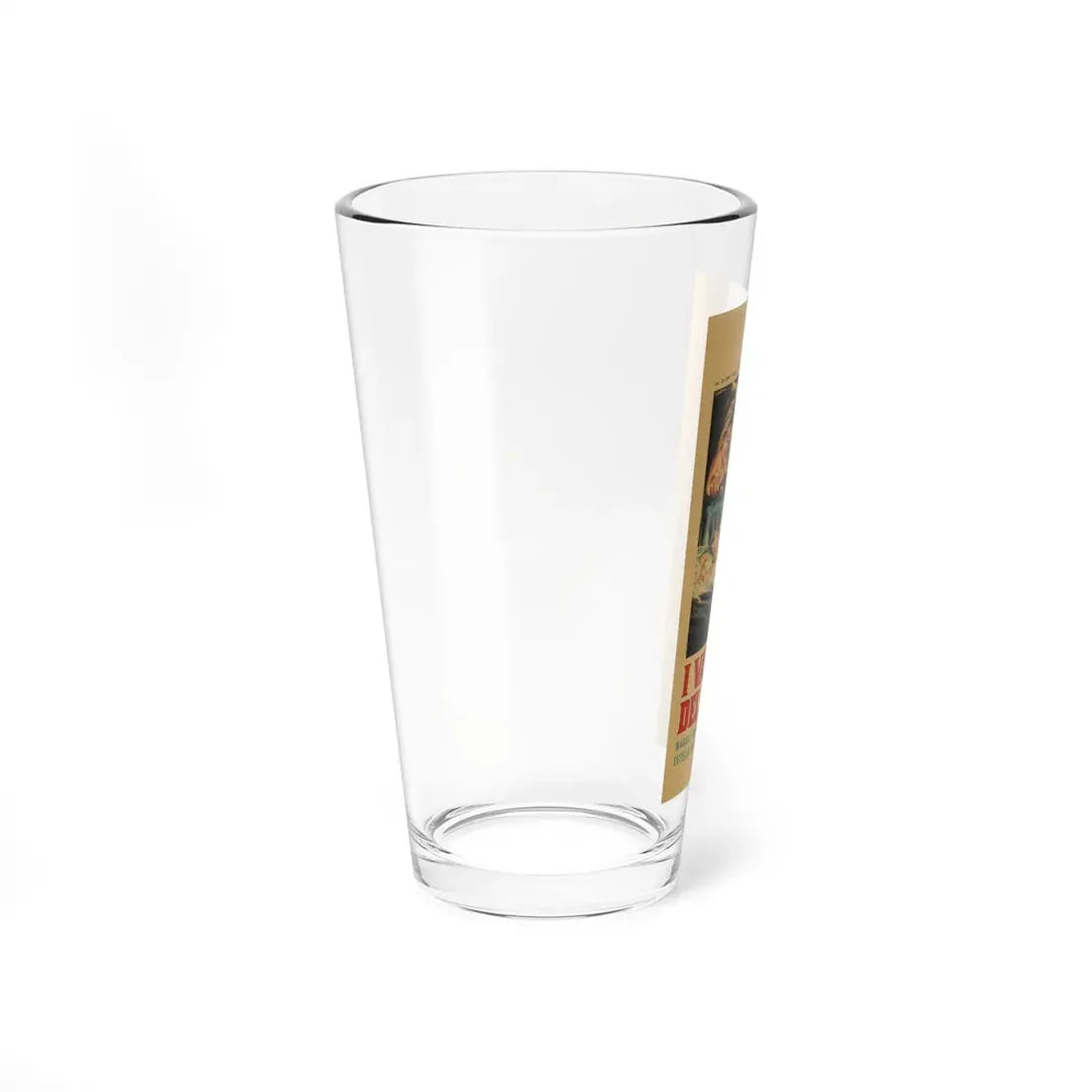 THE ROAD TO SHAME 1959 Movie Poster - Pint Glass 16oz - Go Mug Yourself