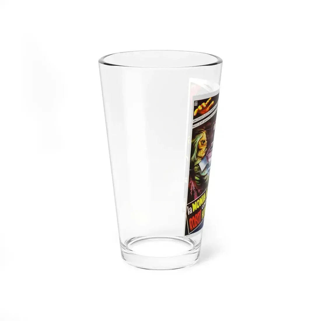 THE ROBOT VS THE AZTEC MUMMY 1958 Movie Poster - Pint Glass 16oz - Go Mug Yourself