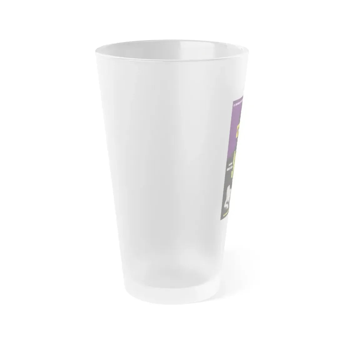 THE SADIST (SWEET BABY CHARLIE) 1963 Movie Poster - Frosted Pint Glass 16oz - Go Mug Yourself