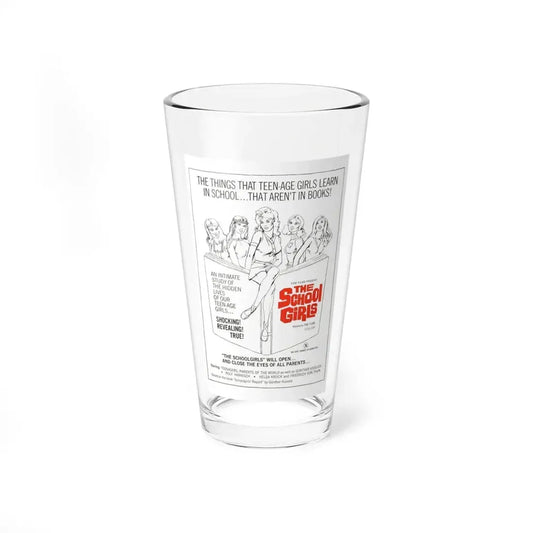 THE SCHOOLGIRLS (SCHOOLGIRL REPORT) 1970 Movie Poster - Pint Glass 16oz 16oz - Go Mug Yourself
