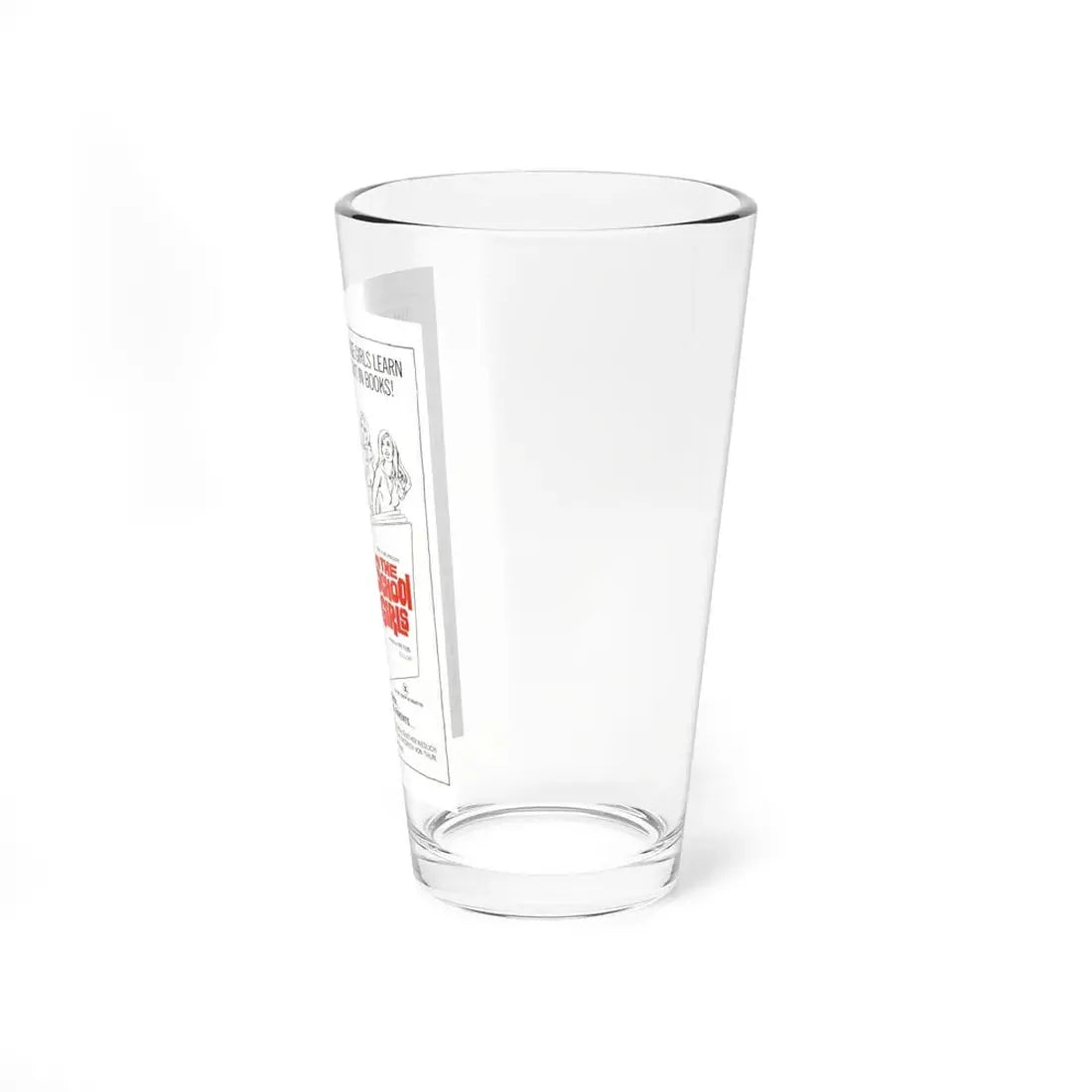 THE SCHOOLGIRLS (SCHOOLGIRL REPORT) 1970 Movie Poster - Pint Glass 16oz - Go Mug Yourself