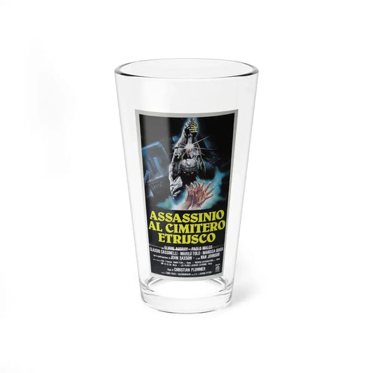 THE SCORPION WITH TWO TAILS 1982 Movie Poster - Pint Glass 16oz 16oz - Go Mug Yourself