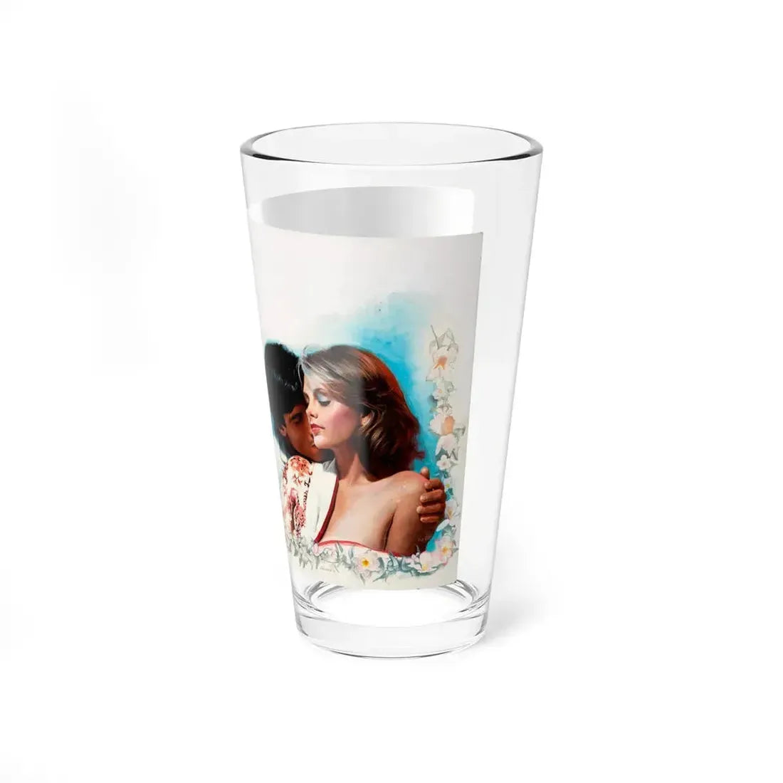 The Secret, Romance Paperback Novel Wraparound Cover (c. 1980s) - Pint Glass 16oz - Go Mug Yourself