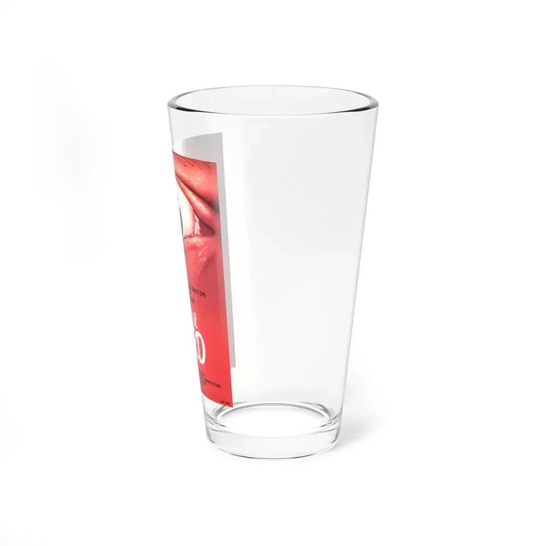 THE SEDUCTION (DANISH) 1982 Movie Poster - Pint Glass 16oz - Go Mug Yourself