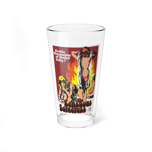 THE SENSUOUS SORCERESS 1970 Movie Poster - Pint Glass 16oz 16oz - Go Mug Yourself
