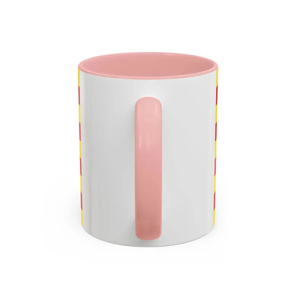 The Senyera the Flag of Catalonia Spain - Accent Coffee Mug - Go Mug Yourself