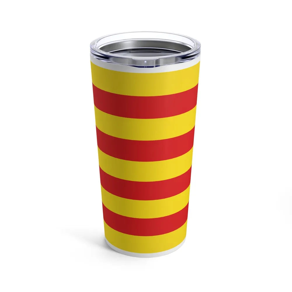 The Senyera the Flag of Catalonia Spain - Tumbler 20oz-Go Mug Yourself