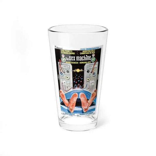 THE SEX MACHINE 1975 Movie Poster - Pint Glass 16oz 16oz - Go Mug Yourself