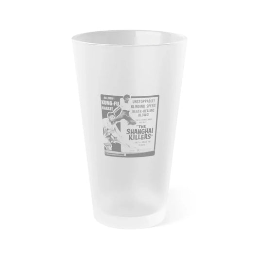 THE SHANGHAI KILLERS 1971 Movie Poster - Frosted Pint Glass 16oz Default Title - Go Mug Yourself