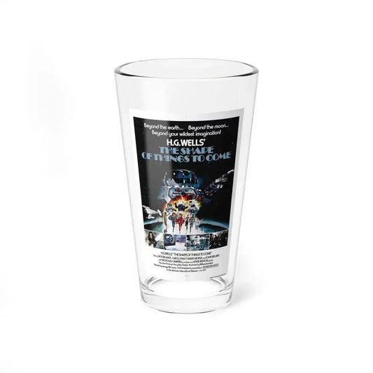 THE SHAPE OF THINGS TO COME 1979 Movie Poster - Pint Glass 16oz 16oz - Go Mug Yourself