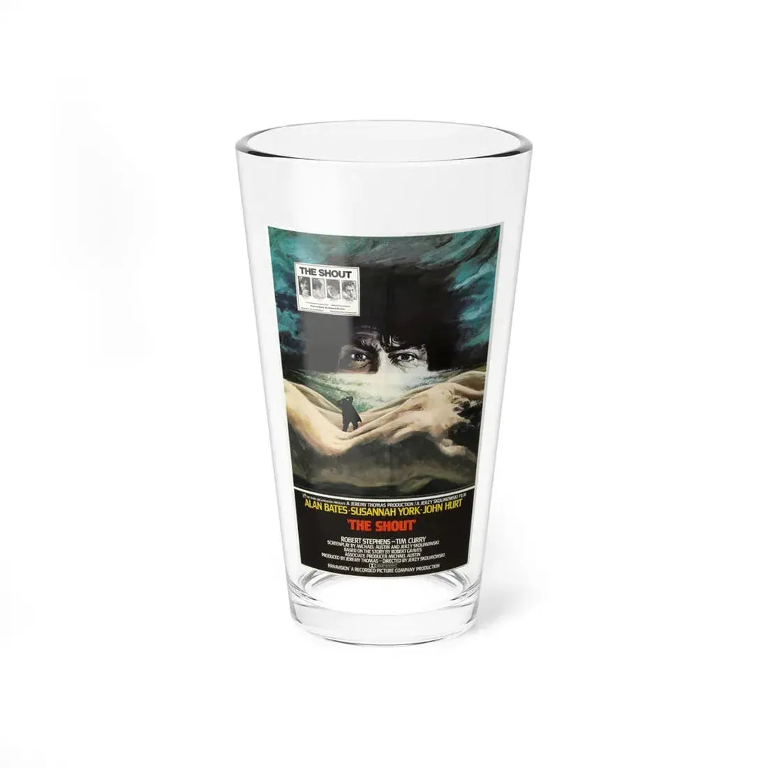 THE SHOUT 1978 Movie Poster - Pint Glass 16oz 16oz - Go Mug Yourself