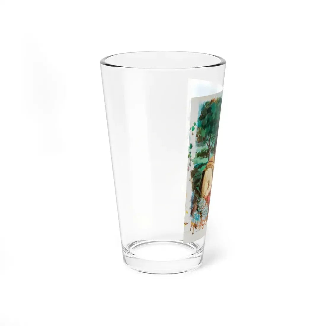 The Silver Veil, Harlequin Romance 2539, Paperback Novel Cover, 1983 - Pint Glass 16oz - Go Mug Yourself