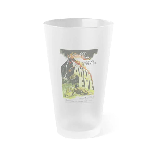 THE SIN OF ADAM AND EVE 1969 Movie Poster - Frosted Pint Glass 16oz Default Title - Go Mug Yourself